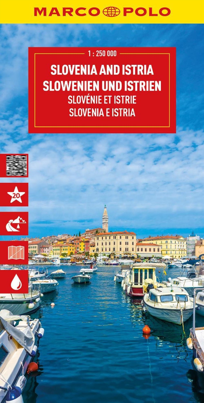 Slovenia and Istria Marco Polo Map/Product Detail/Geography