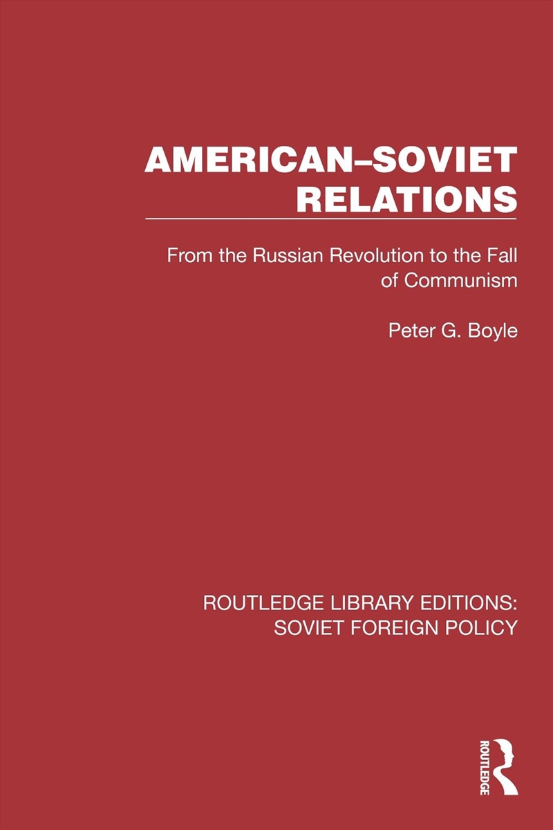 Americansoviet Relations/Product Detail/History