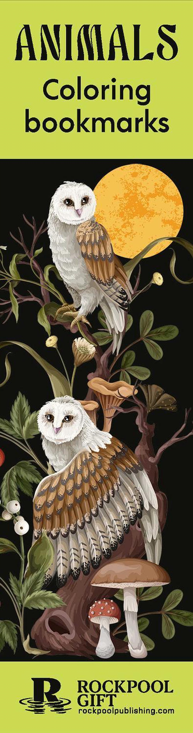 Animals Coloring Bookmarks/Product Detail/Bookmarks & Reading Accessories