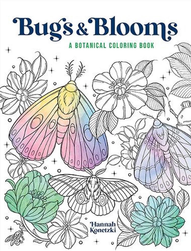 Bugs & Blooms: A Botanical Coloring Book/Product Detail/Adults Colouring