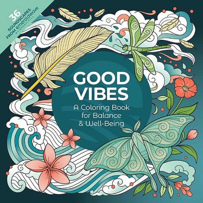 Good Vibes: A Coloring Book for Balance & Well-Being/Product Detail/Adults Colouring