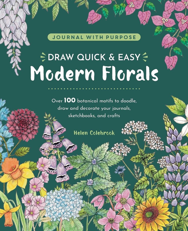 Journal with Purpose - Draw Quick & Easy Modern Florals/Product Detail/Art