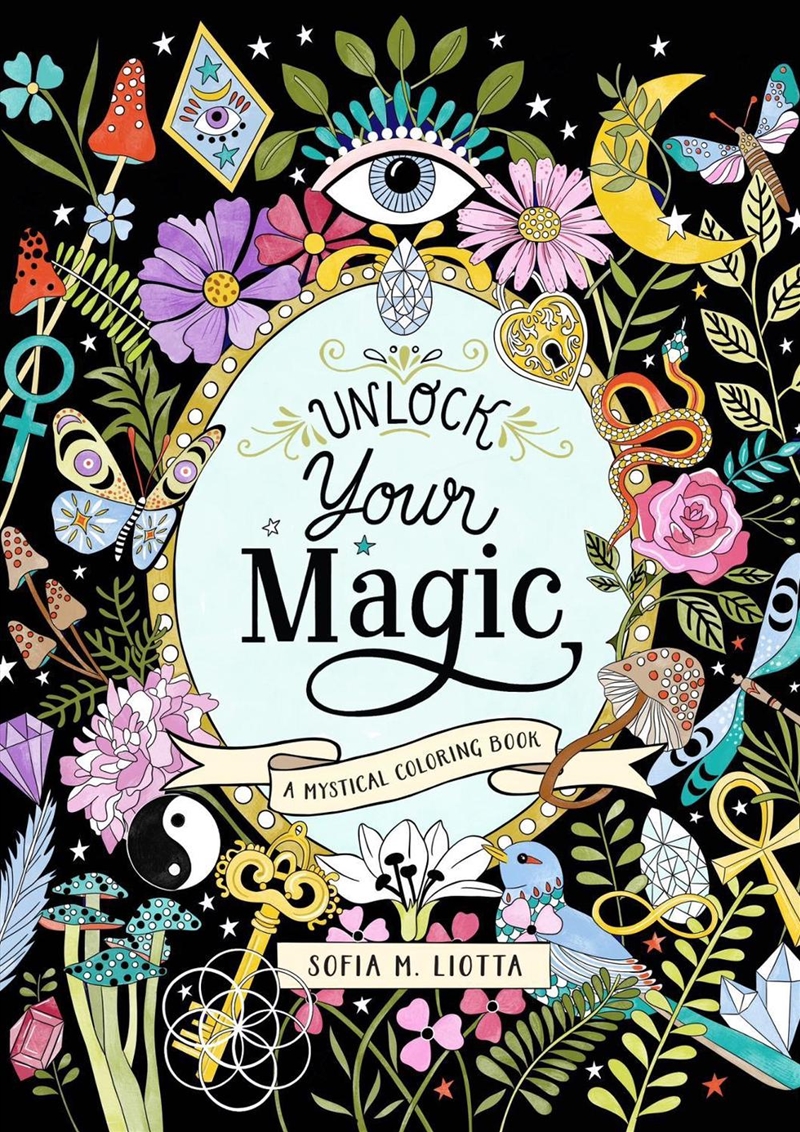 Mystical Coloring Book: Unlock Your Magic: 50 Inspiring Images to Color/Product Detail/Kids Activity Books