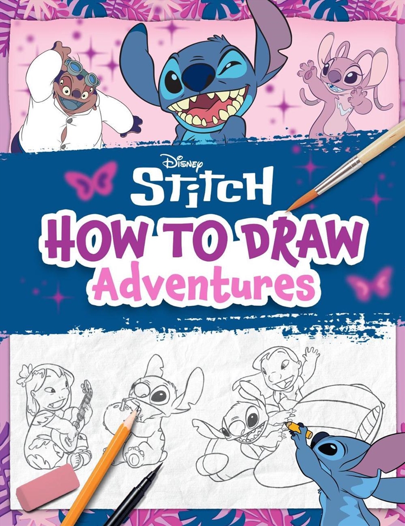 Stitch: How To Draw Adventures/Product Detail/Kids Activity Books