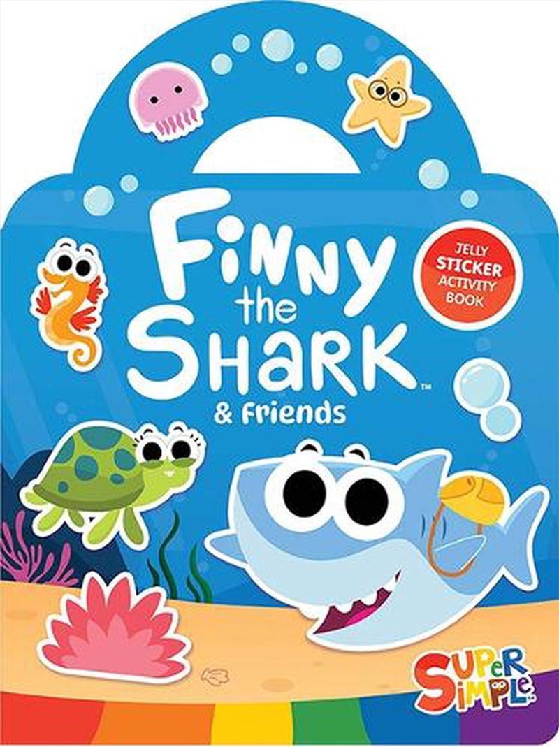 Super Simple Jelly Sticker Activity Book: Finny the Shark & Friends/Product Detail/Early Childhood Fiction Books