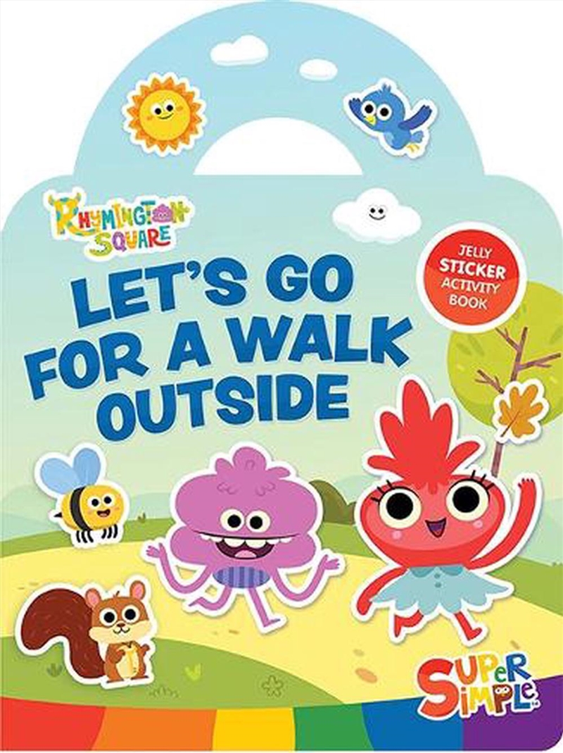 Super Simple Jelly Sticker Activity Book: Let's Go for a Walk Outside/Product Detail/Early Childhood Fiction Books