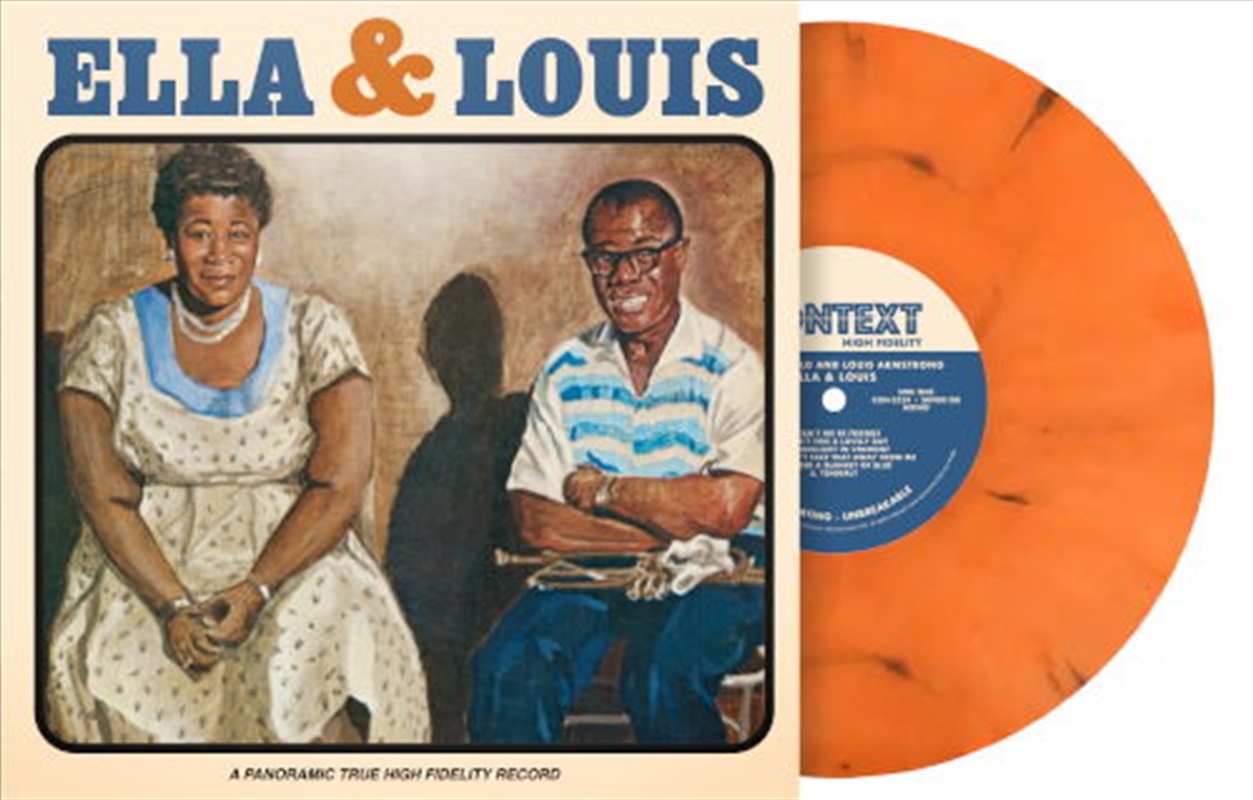 Ella And Louis - Orange Marble Vinyl/Product Detail/Jazz
