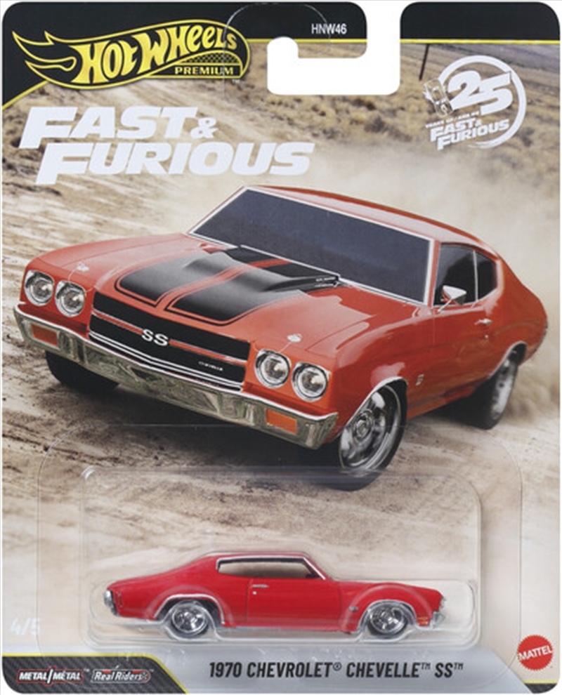 Mattel - Hot Wheels Premium 1970 Chevrolet Chevelle SS/Product Detail/Figurines