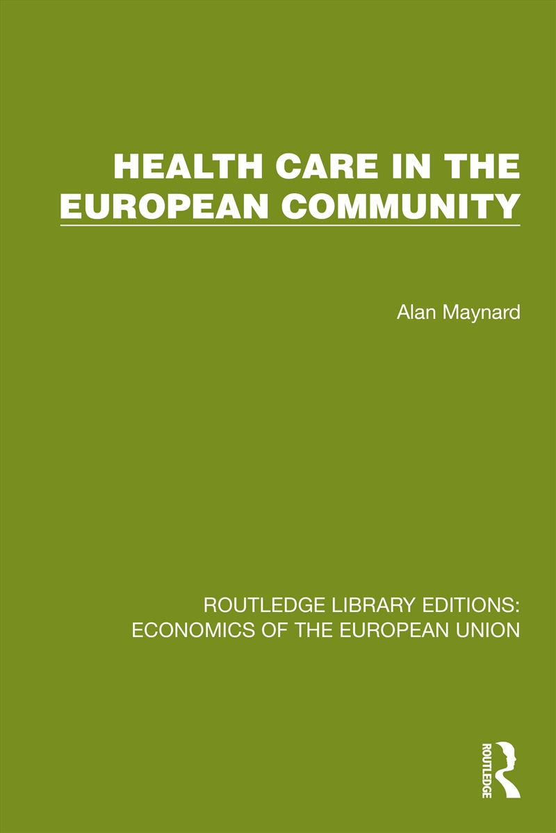 Health Care in the European Community/Product Detail/Healthcare