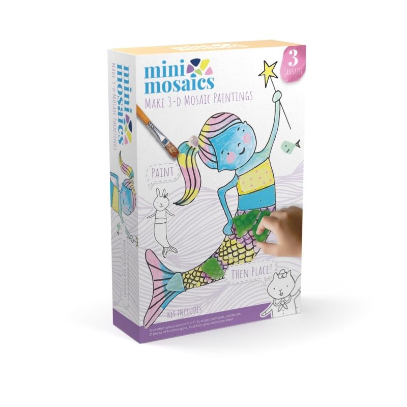 Mini Mosaics Whimsical Sea Friends/Product Detail/Kids Activity Books