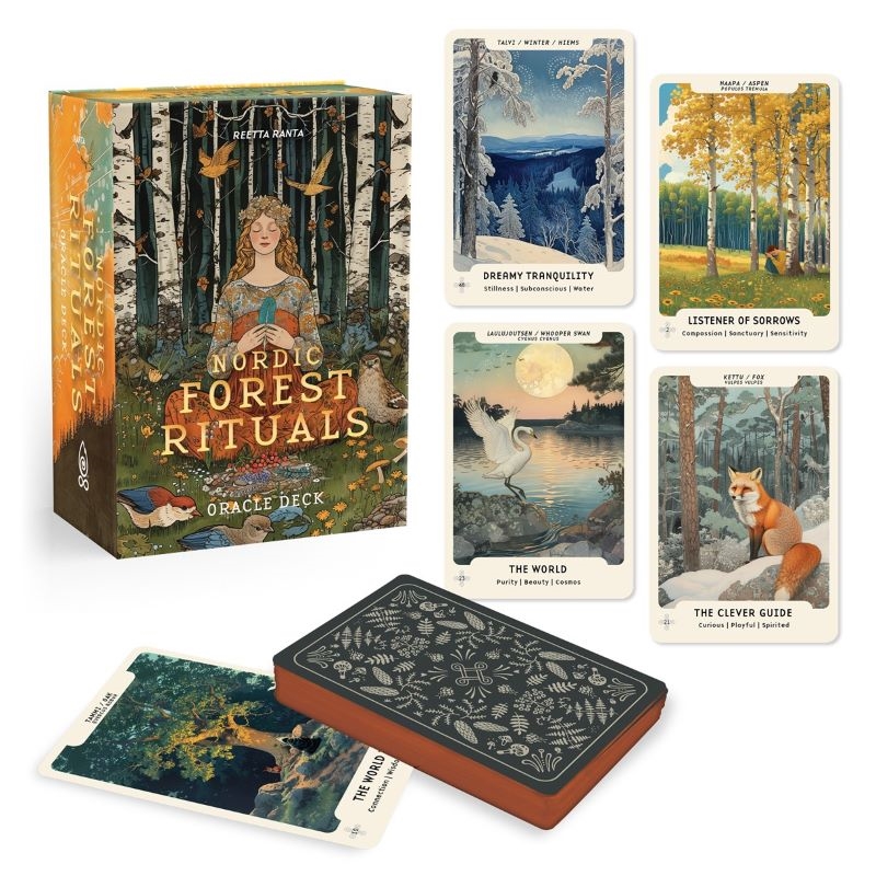 Nordic Forest Rituals Oracle Cards: Bringing Ancient Wisdom into Modern Life/Product Detail/Tarot & Astrology