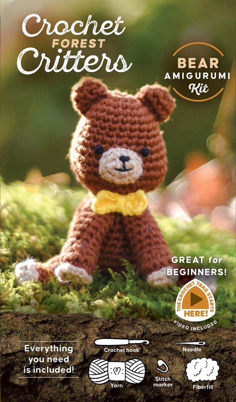 Crochet Forest Critters Amigurumi Kit Bear/Product Detail/Crafts & Handiwork