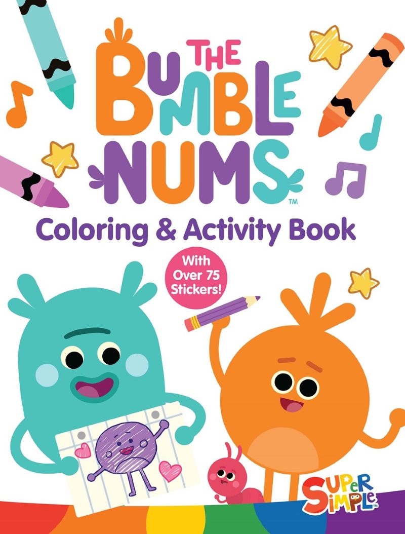 Bumble Nums Coloring & Activity Book/Product Detail/Kids Activity Books