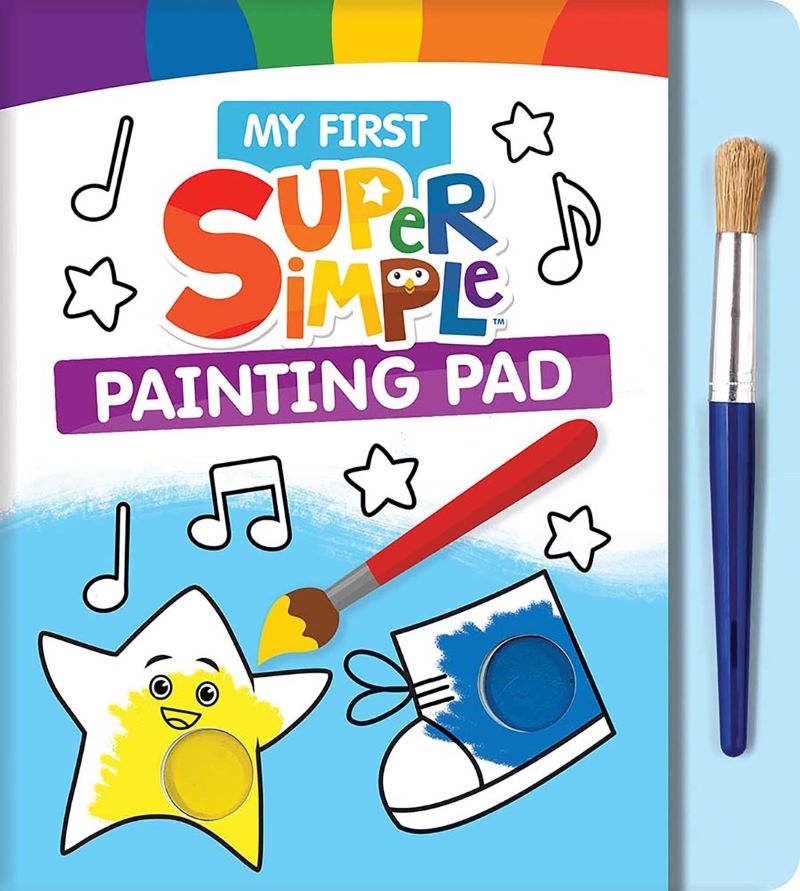 My First Super Simple Painting Pad: Mess-Free Watercolor Painting for Kids/Product Detail/Kids Activity Books