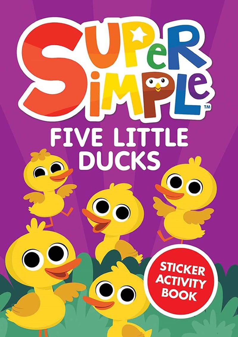 Super Simple Five Little Ducks Sticker Activity Book/Product Detail/Kids Activity Books