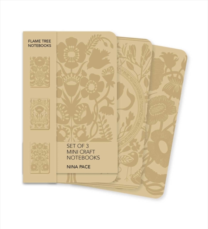 Mini Craft Notebooks: Nina Pace (Set of 3)/Product Detail/Notebooks & Journals