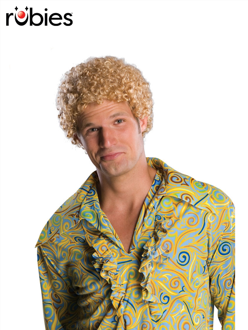 Blonde Tight Afro Wig - Adult/Product Detail/Costumes