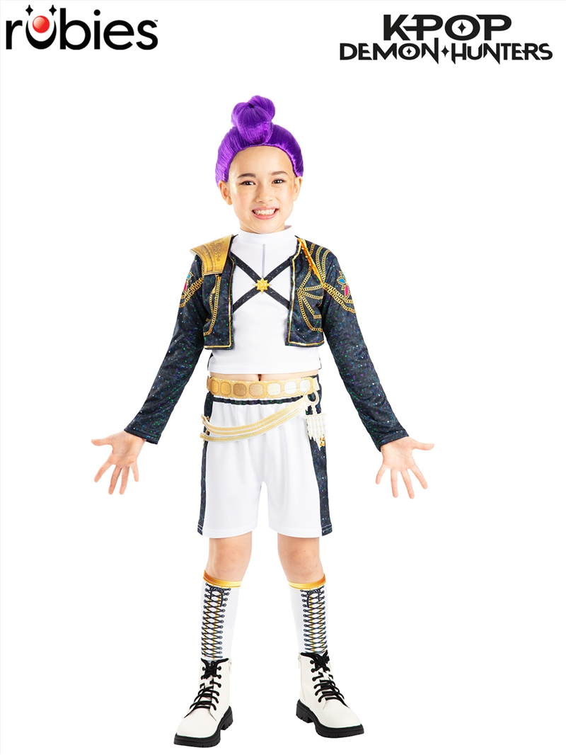 K-Pop Rumi Gold Deluxe Costume - Size 9-10/Product Detail/Costumes