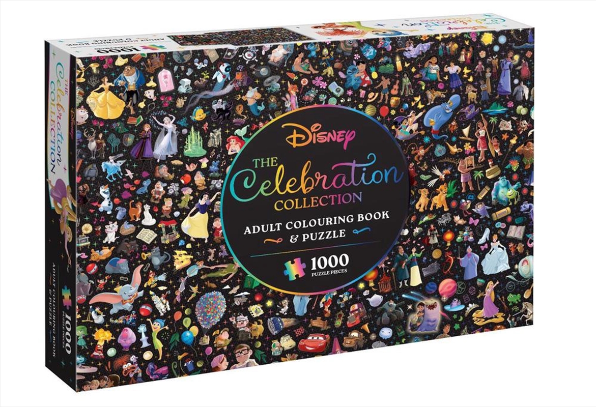 Disney The Celebration Collection: Adult Colouring Book and Puzzle/Product Detail/Jigsaw Puzzles