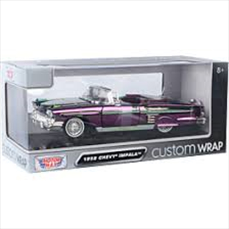 Custom Wrap - 1:24 1958 Chevy Impala Die-Cast Vehicle/Product Detail/Figurines
