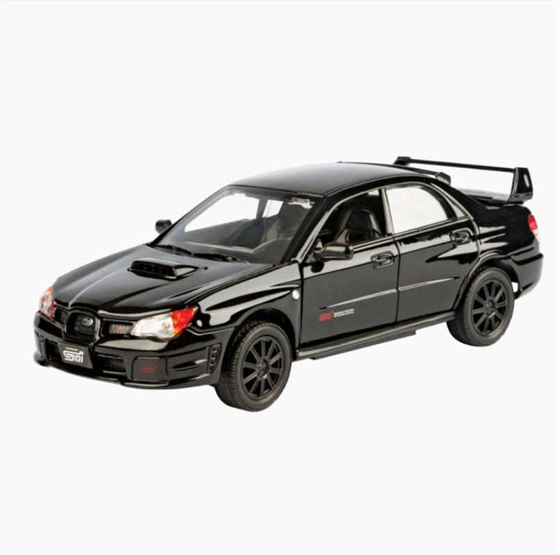 Timeless Legends - 1:24 Subaru Impreza WRX STI (Black) Die-Cast Vehicle/Product Detail/Figurines