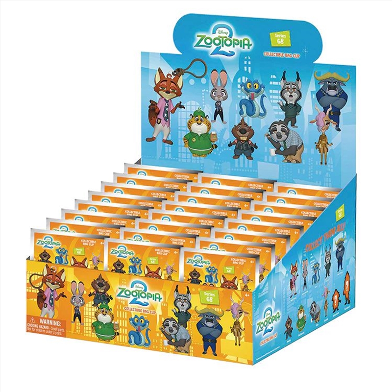 Zootopia 2 - Zootopia Bag Clip Blind Bag (SENT AT RANDOM)/Product Detail/Figurines