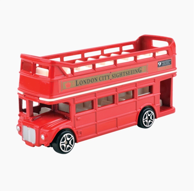 Metro Town - 3.5" London Open Top Bus Die-Cast Vehicle/Product Detail/Figurines