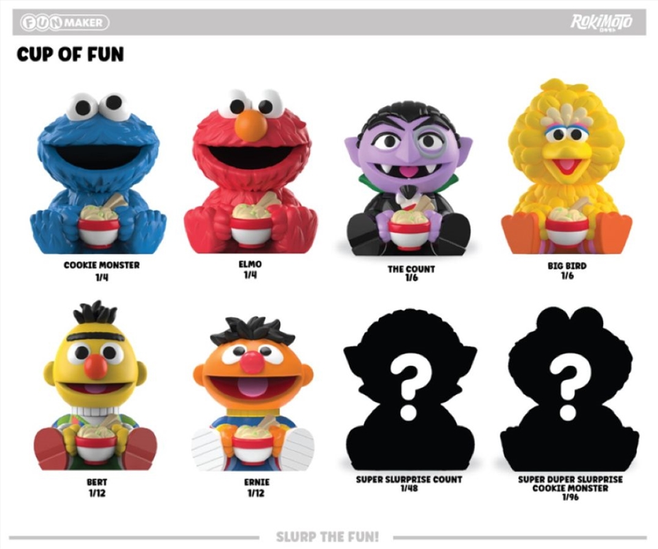 Rokimoto - Sesame Street (Series 1) Vinyl Figure Blind Box (SENT AT RANDOM)/Product Detail/Figurines