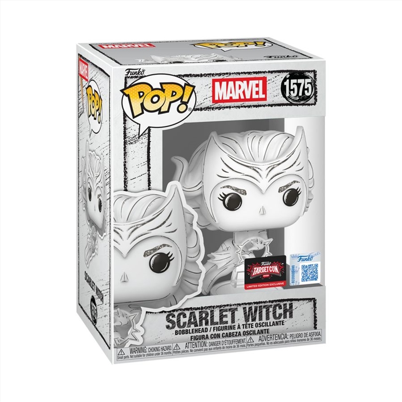 Marvel: Sketched - Scarlet Witch Pop! Vinyl [RS]/Product Detail/Standard Pop Vinyl