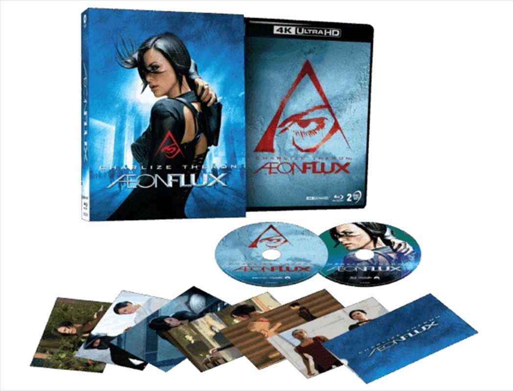 Aeon Flux - Limited Edition  Blu-ray + UHD - Lenticular Hardcover + Art Cards/Product Detail/Action