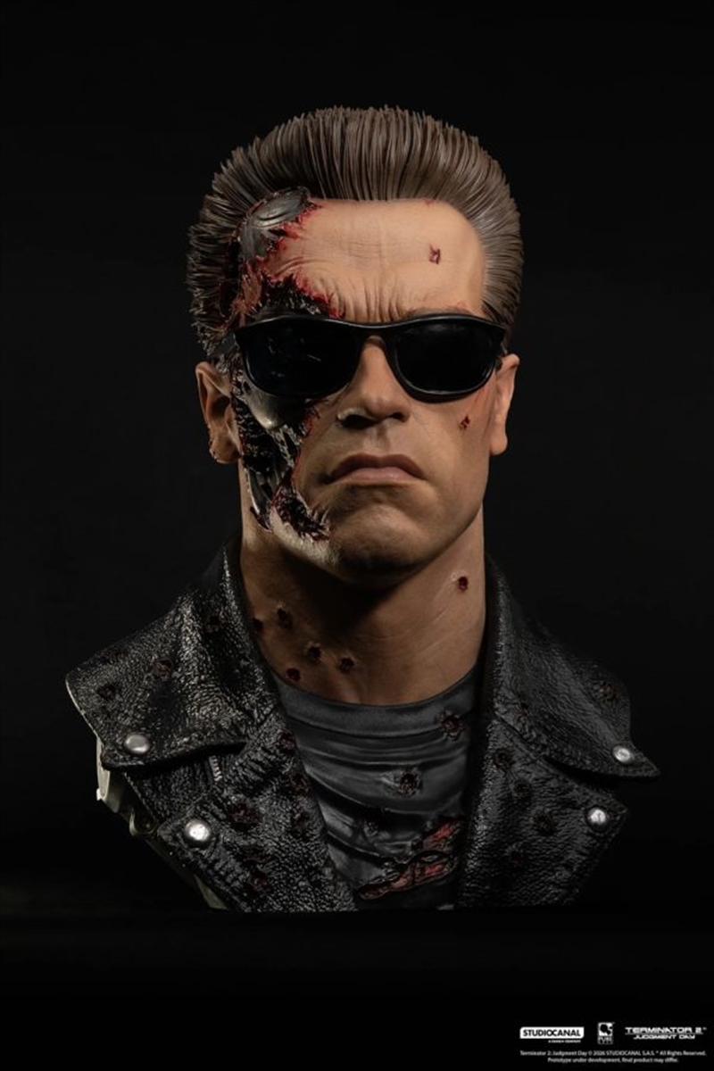 Terminator 2 - T-800 Model 101 Battle Damaged Art Mask/Product Detail/Costumes