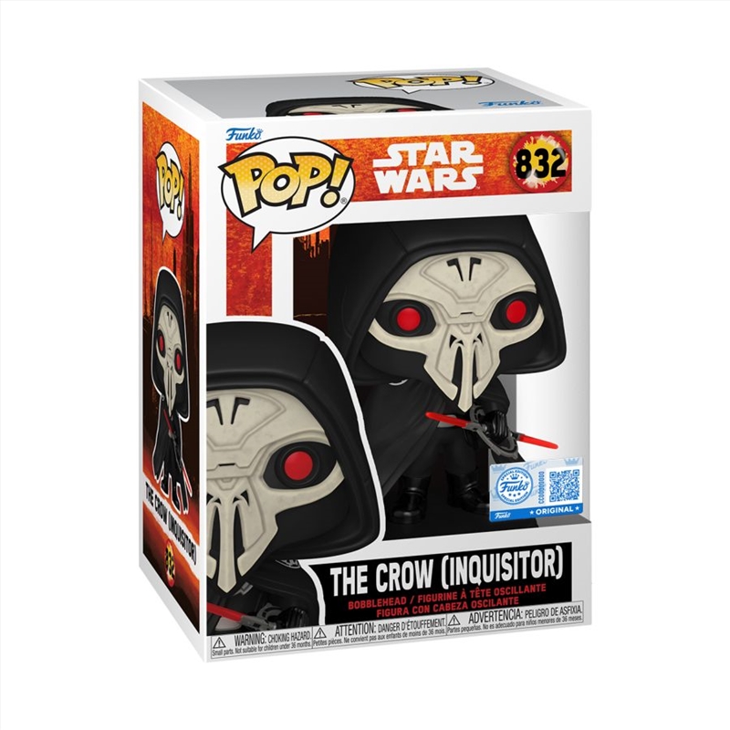 Maul: Shadow Lord - The Crow (Inquisitor) Pop! Vinyl [RS]/Product Detail/Standard Pop Vinyl