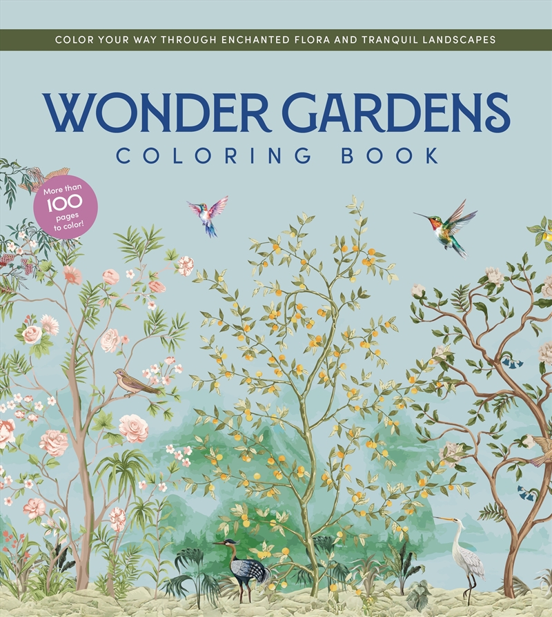 Wonder Gardens Coloring Book/Product Detail/Kids Activity Books