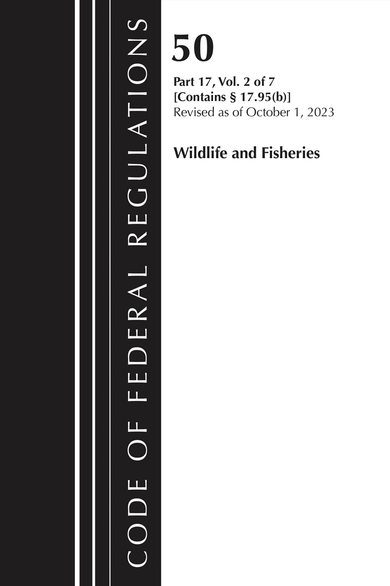 Code of Federal Regulations, Title 50 Wildlife and Fisheries 17.95(b), Revised as of October 1, 2023/Product Detail/Law