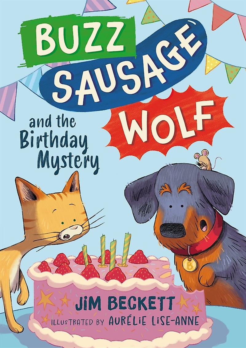 Buzz Sausage Wolf and the Birthday Mystery/Product Detail/Childrens Fiction Books
