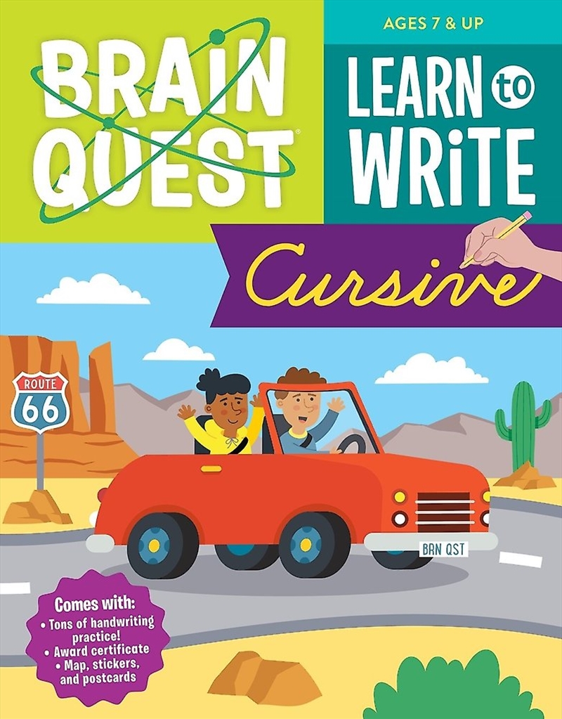 Brain Quest Learn to Write Cursive/Product Detail/Kids Activity Books