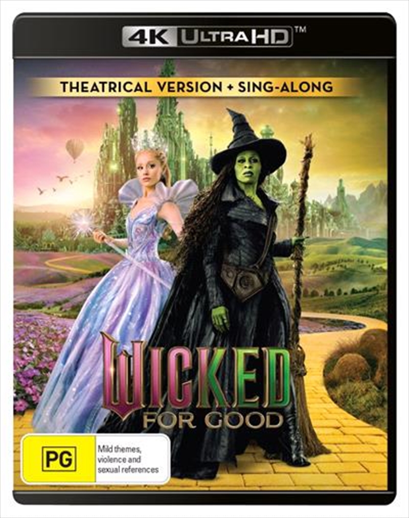 Wicked - For Good  UHD - Theatrical Version + Sing Along/Product Detail/Drama