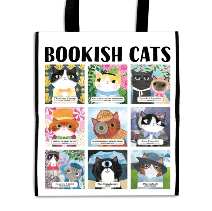 Bookish Cats Reusable Shopping Bag/Product Detail/Bags