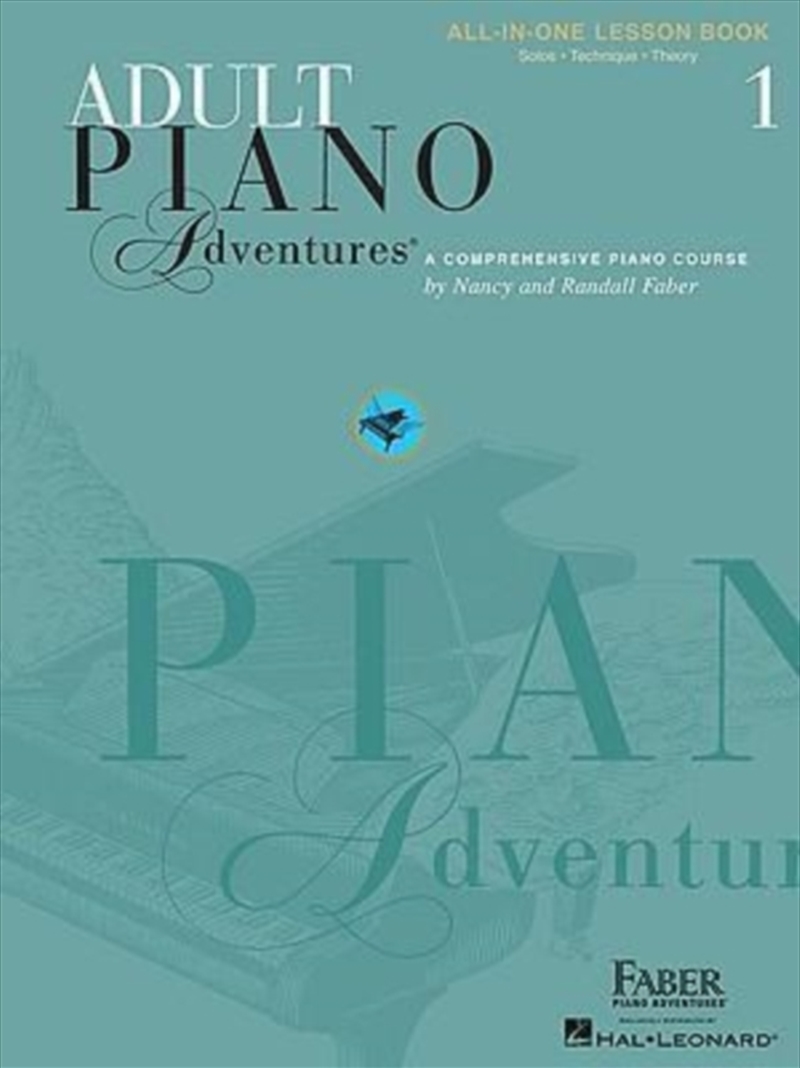 Adult Piano Adventures All-In-One Book 1 : Spiral Bound/Product Detail/Media