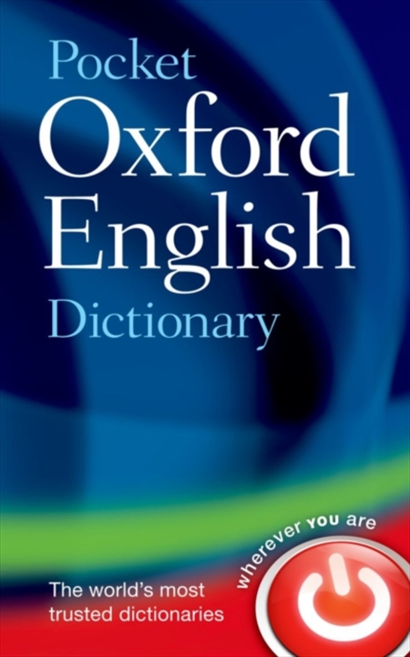 Pocket Oxford English Dictionary/Product Detail/Reference & Encylopaedias