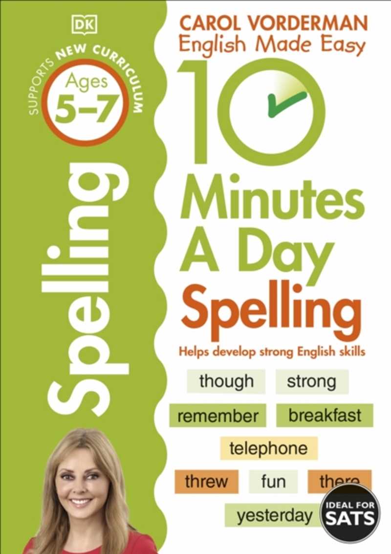 10 Minutes A Day Spelling, Ages 5-7 (Key Stage 1)/Product Detail/English
