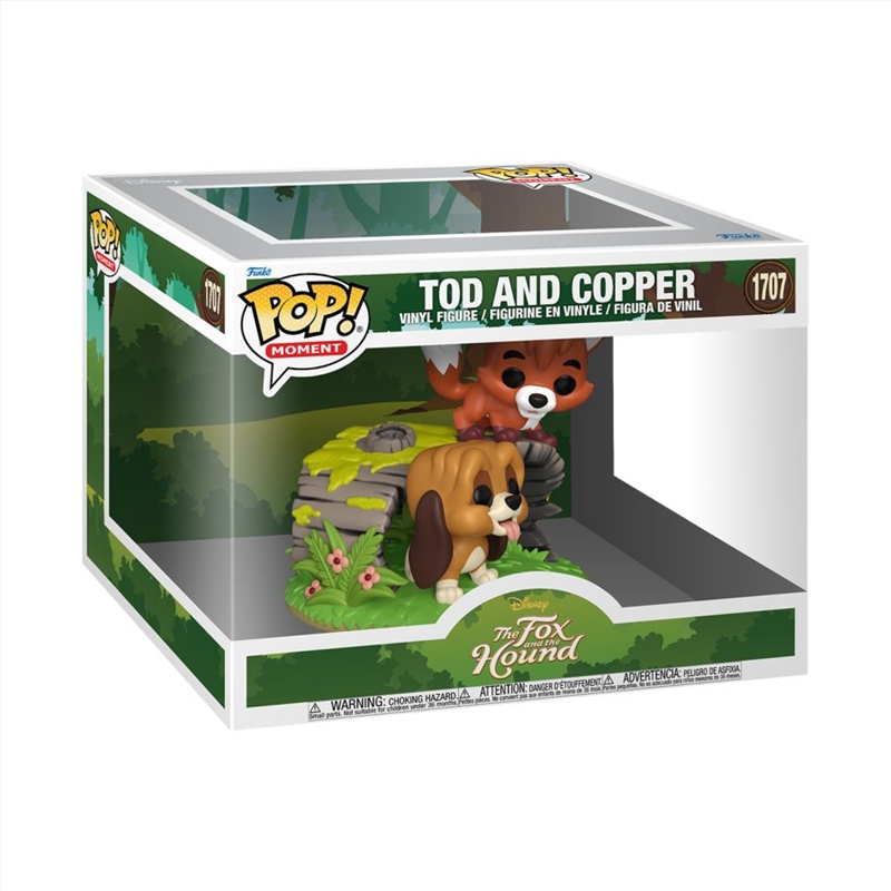 The Fox and The Hound - Tod & Cooper Pop! Moment/Product Detail/Pop Vinyl Moments
