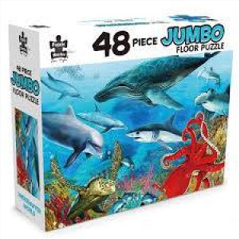 48 Piece Jumbo Floor Puzzle Underwater World/Product Detail/Jigsaw Puzzles