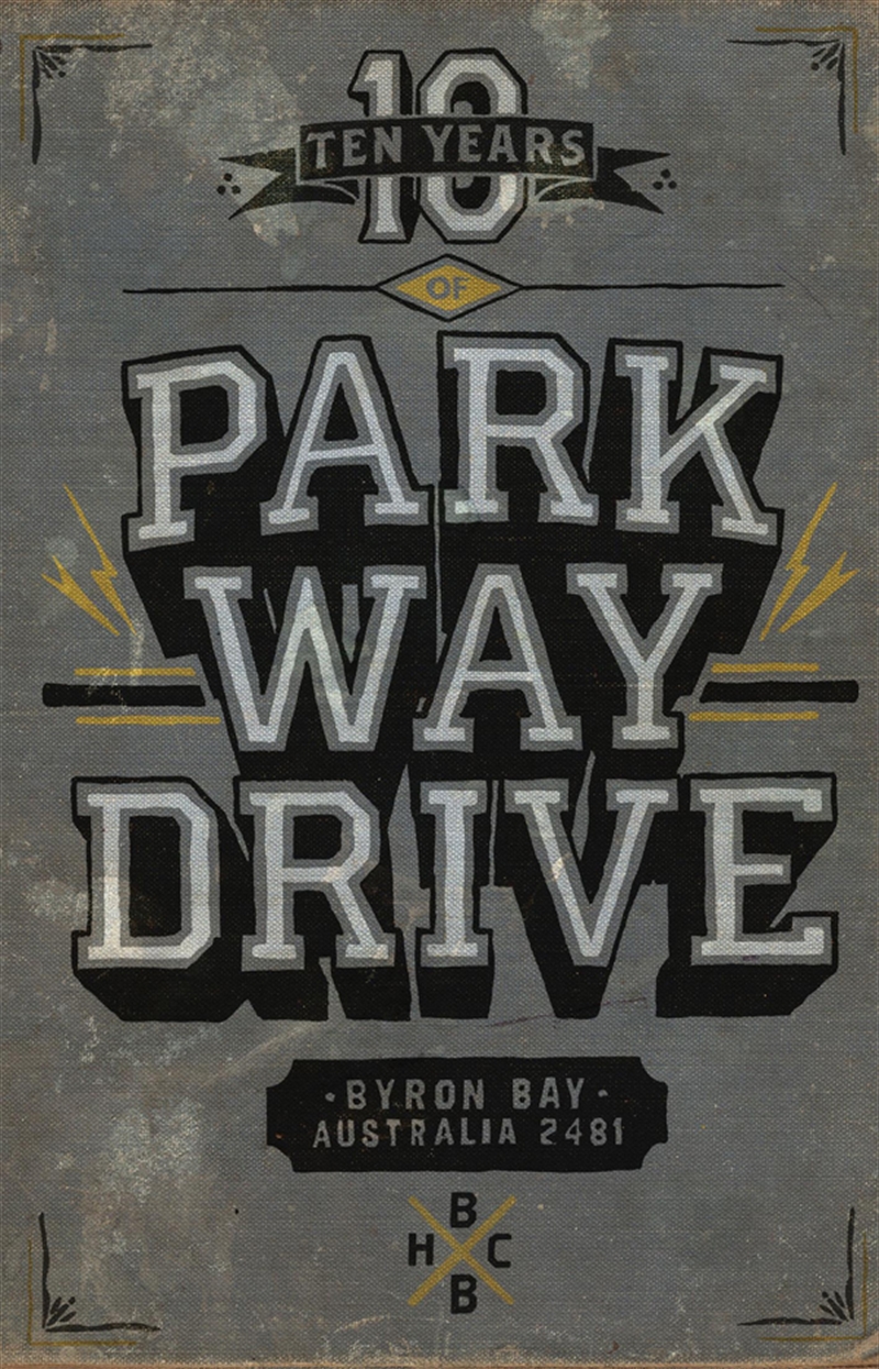 Ten Years Of Parkway Drive (Book)/Product Detail/Stationery