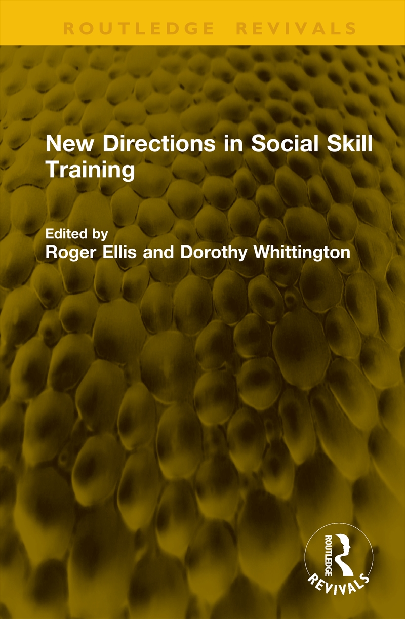 New Directions in Social Skill Training/Product Detail/Healthcare