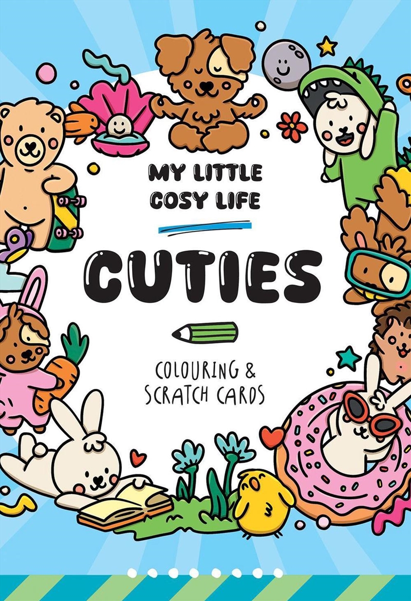 My Little Cosy Life Cuties Colouring & Scratch Cards/Product Detail/Kids Activity Books