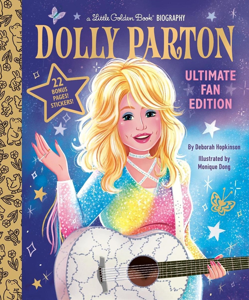 Dolly Parton Ultimate Fan Edition Little Golden Book Biography/Product Detail/Childrens