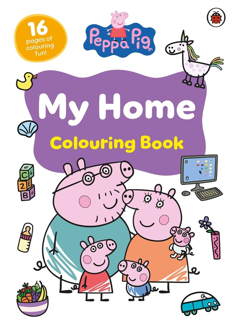 Peppa Pig: My Home Colouring Book/Product Detail/Kids Colouring