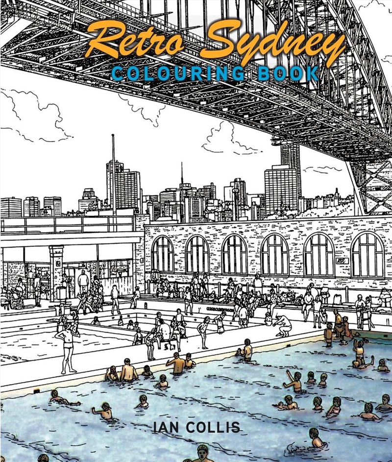 Retro Sydney Colouring Book/Product Detail/Adults Colouring