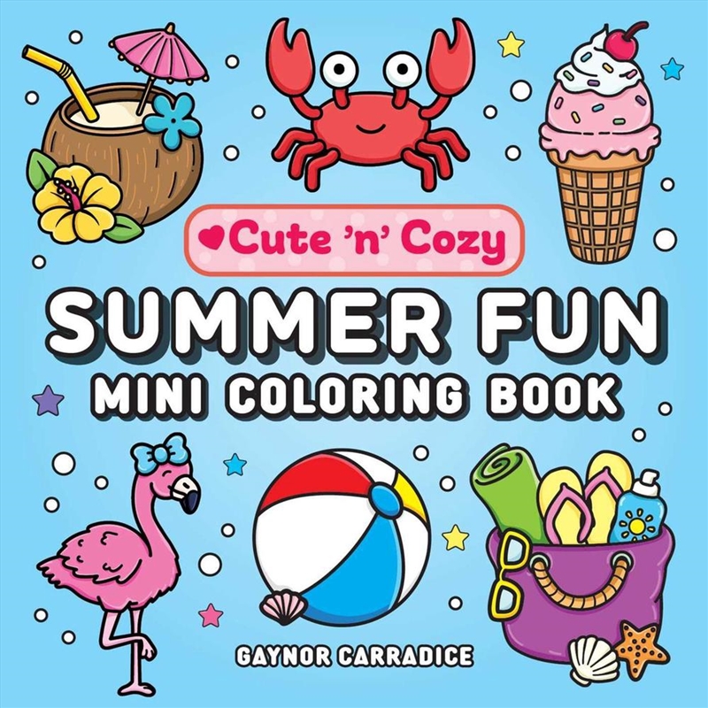 Summer Fun Mini Coloring Book/Product Detail/Adults Colouring